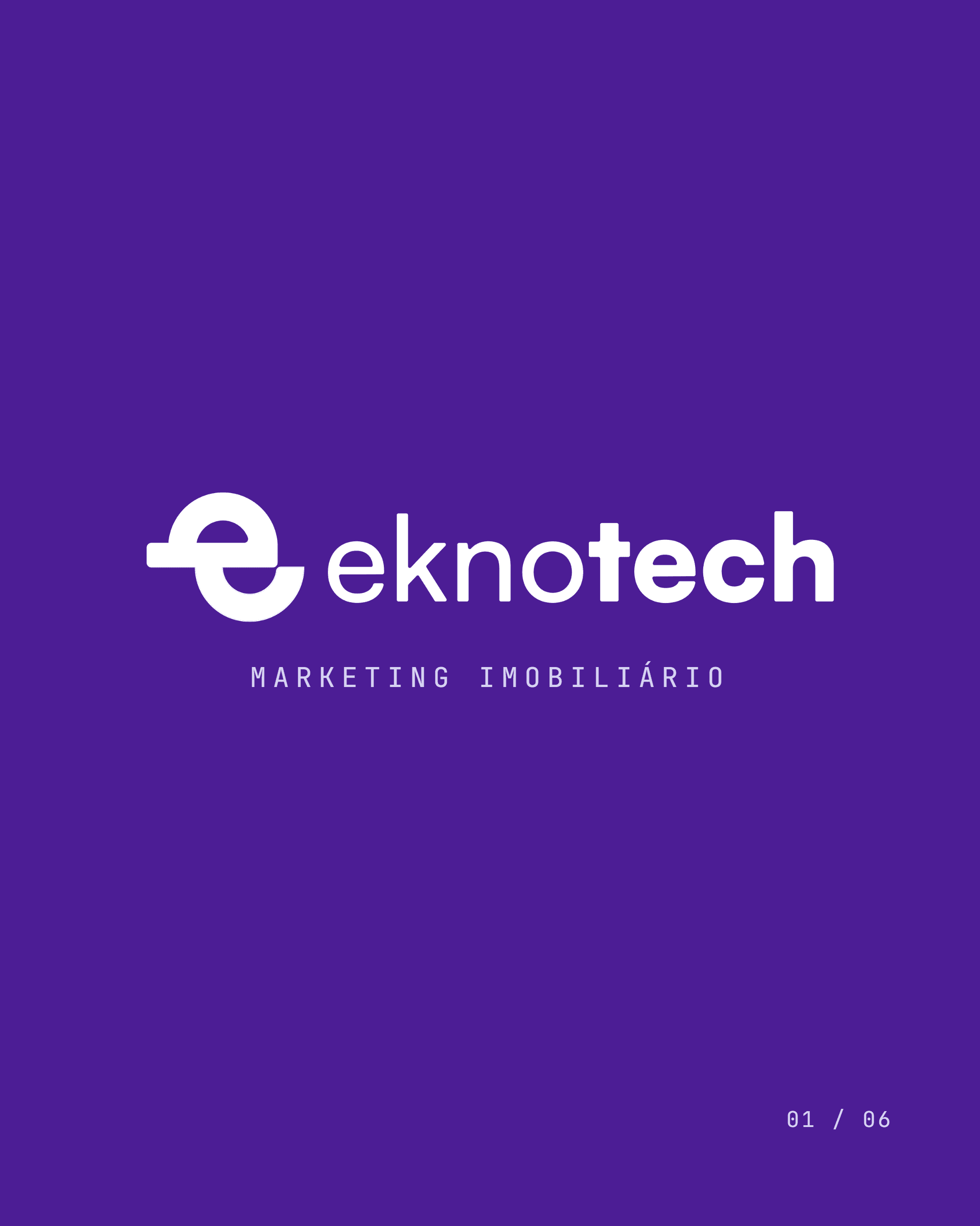 Exemplo de post gerado para a eknotech