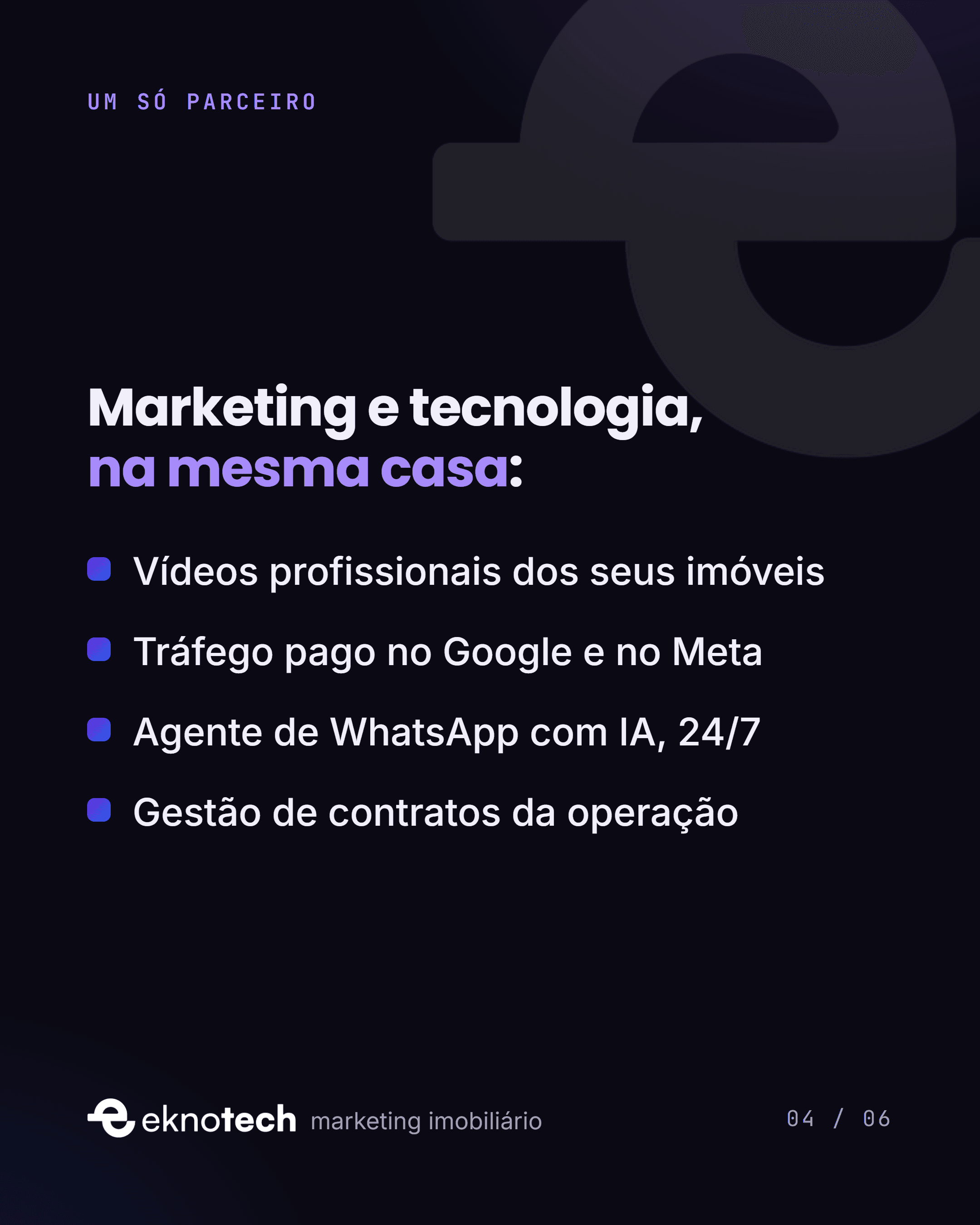 Quem somos, slide 4 de 6